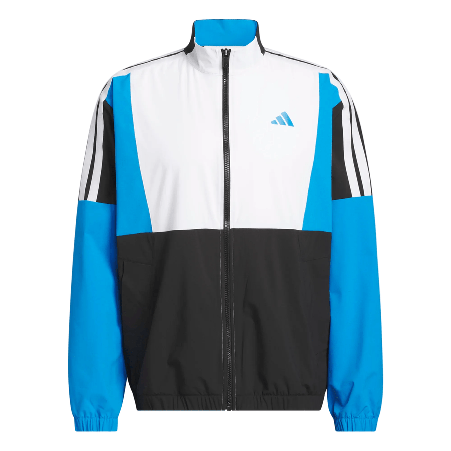 Adidas Beyond The Course Twistweave Full-Zip Windbreaker - Black