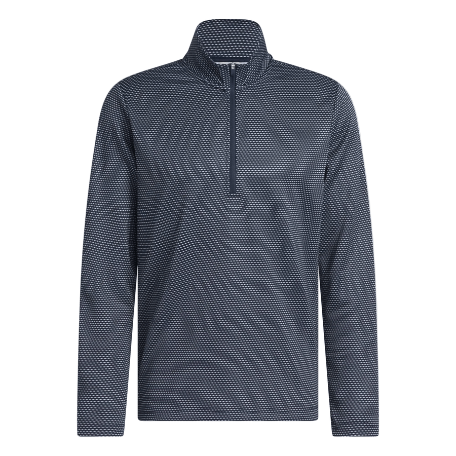 Adidas Performance Printed Quarter-Zip Jacket - Navy