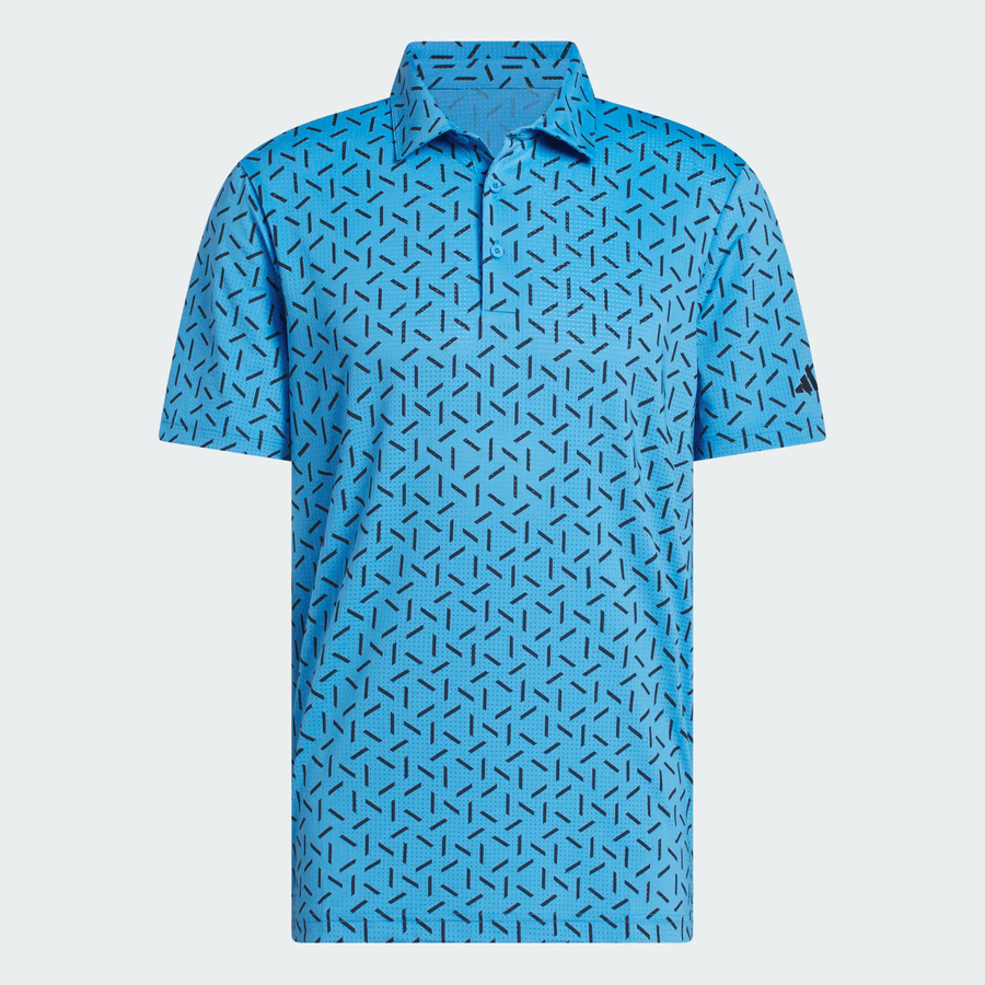 Adidas Ultimate365 Mesh Print Climacool Polo Shirt