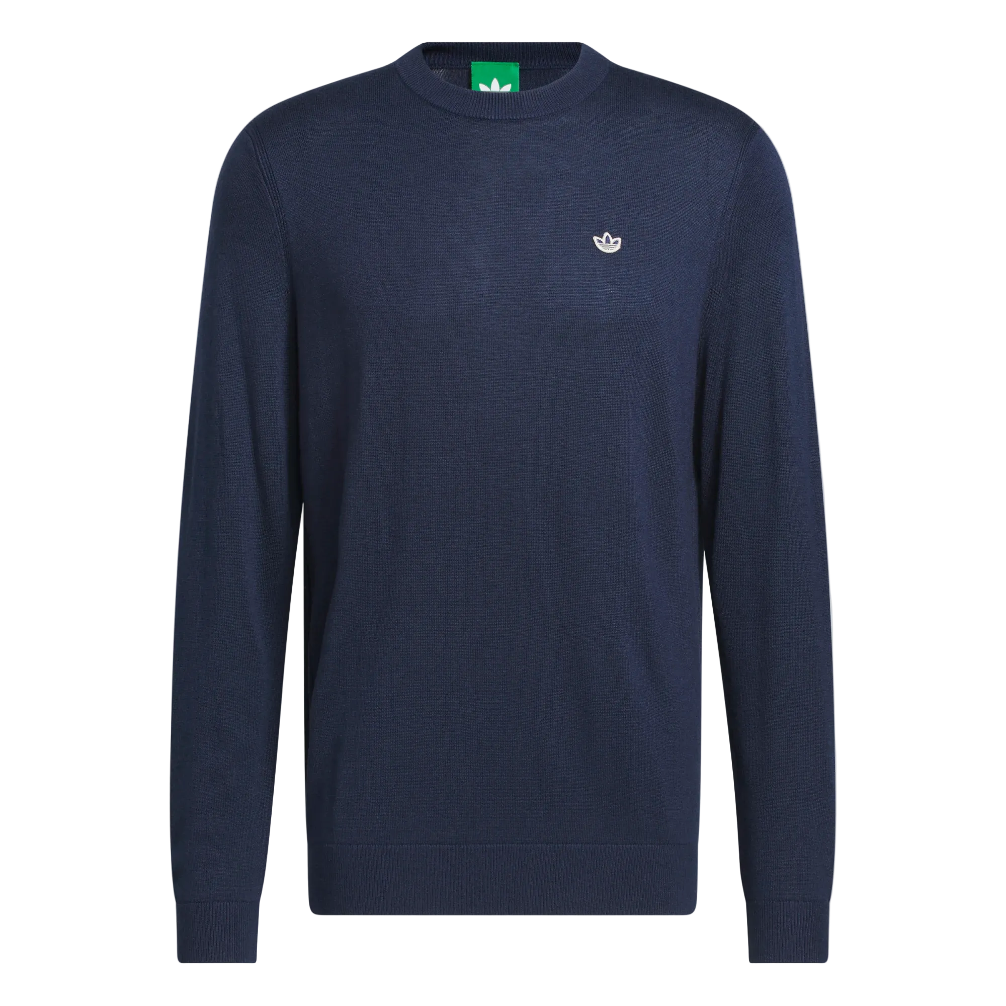 Adidas Originals Cashmere Blend Sweater - Navy