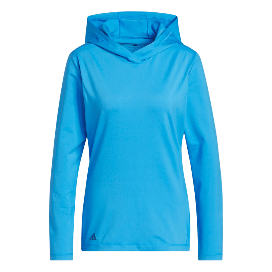 Adidas Ladies Performance Golf Hoodie - Blue