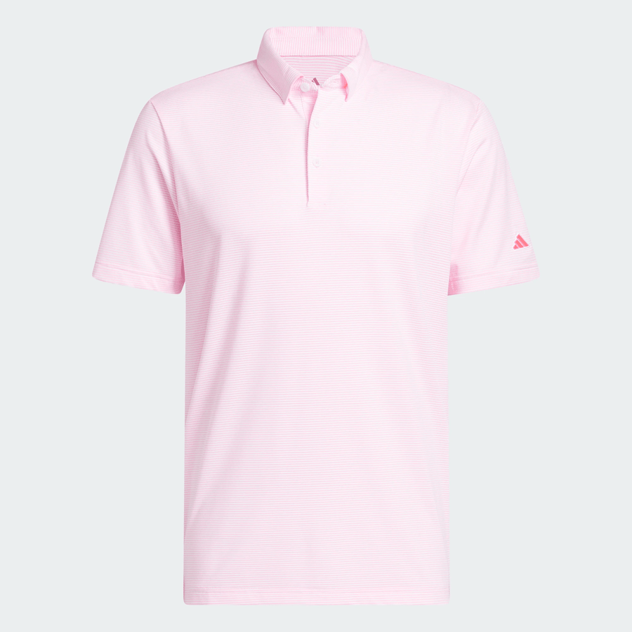 Adidas Ultimate365+ Pencil Stripe Climacool Polo Shirt