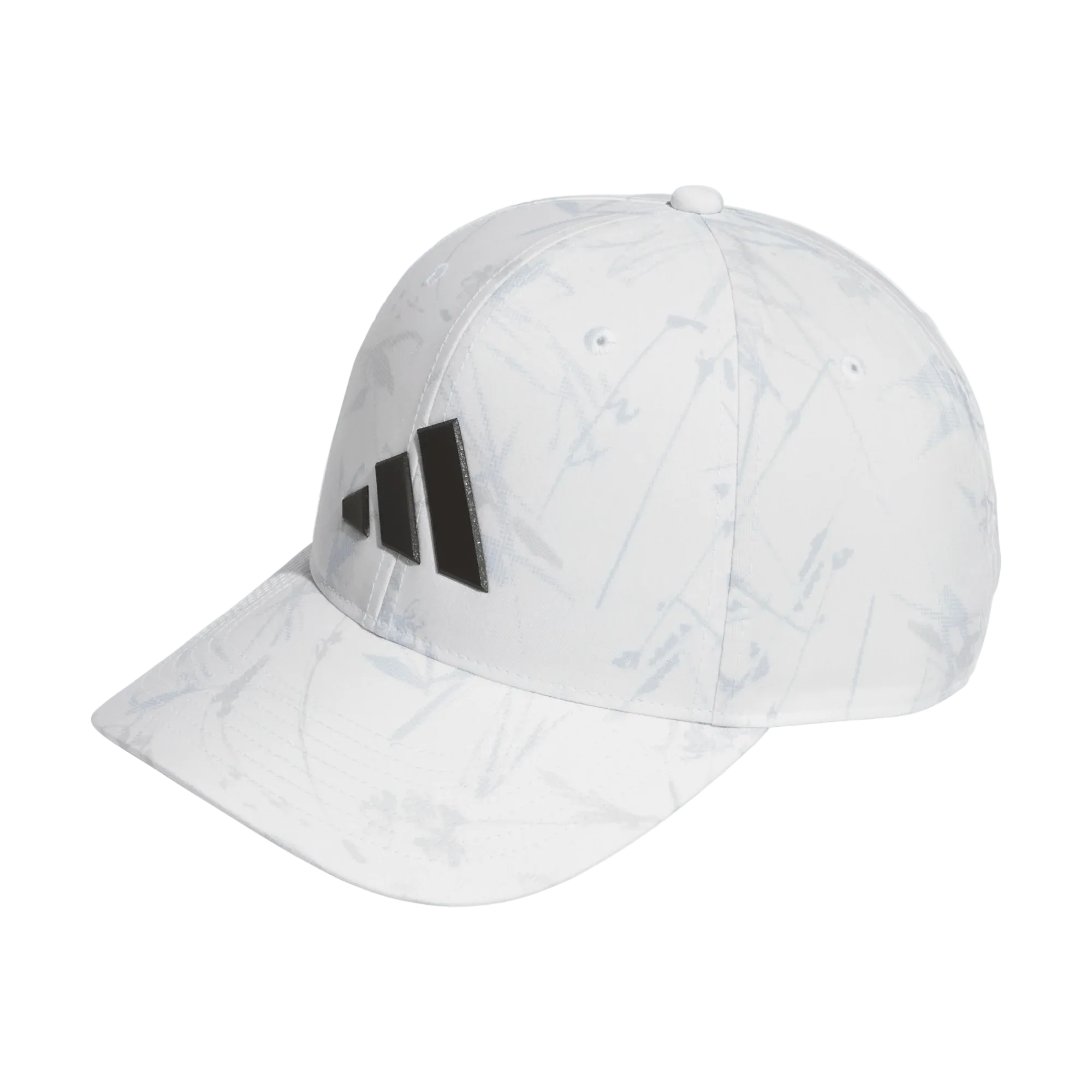 Adidas Tour Print Snapback Hat - White