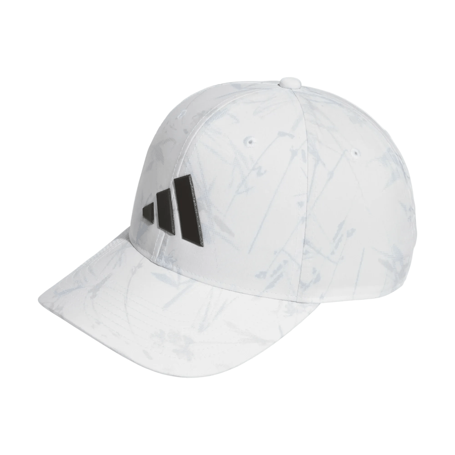 Adidas Tour Print Snapback Hat - White