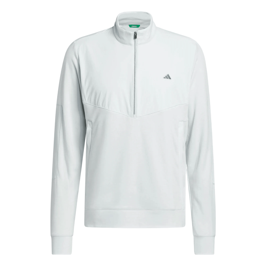 Adidas Ultimate365+ Course Control Hybrid Quarter-Zip Sweatshirt - Grey
