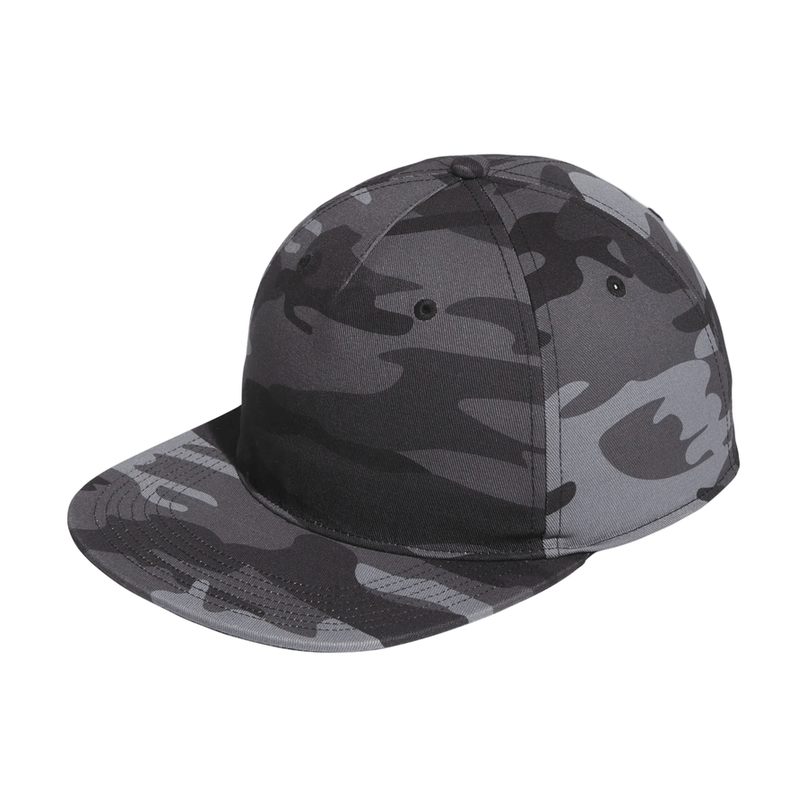 Adidas Camo 5 Panel Crestable Hat - Grey