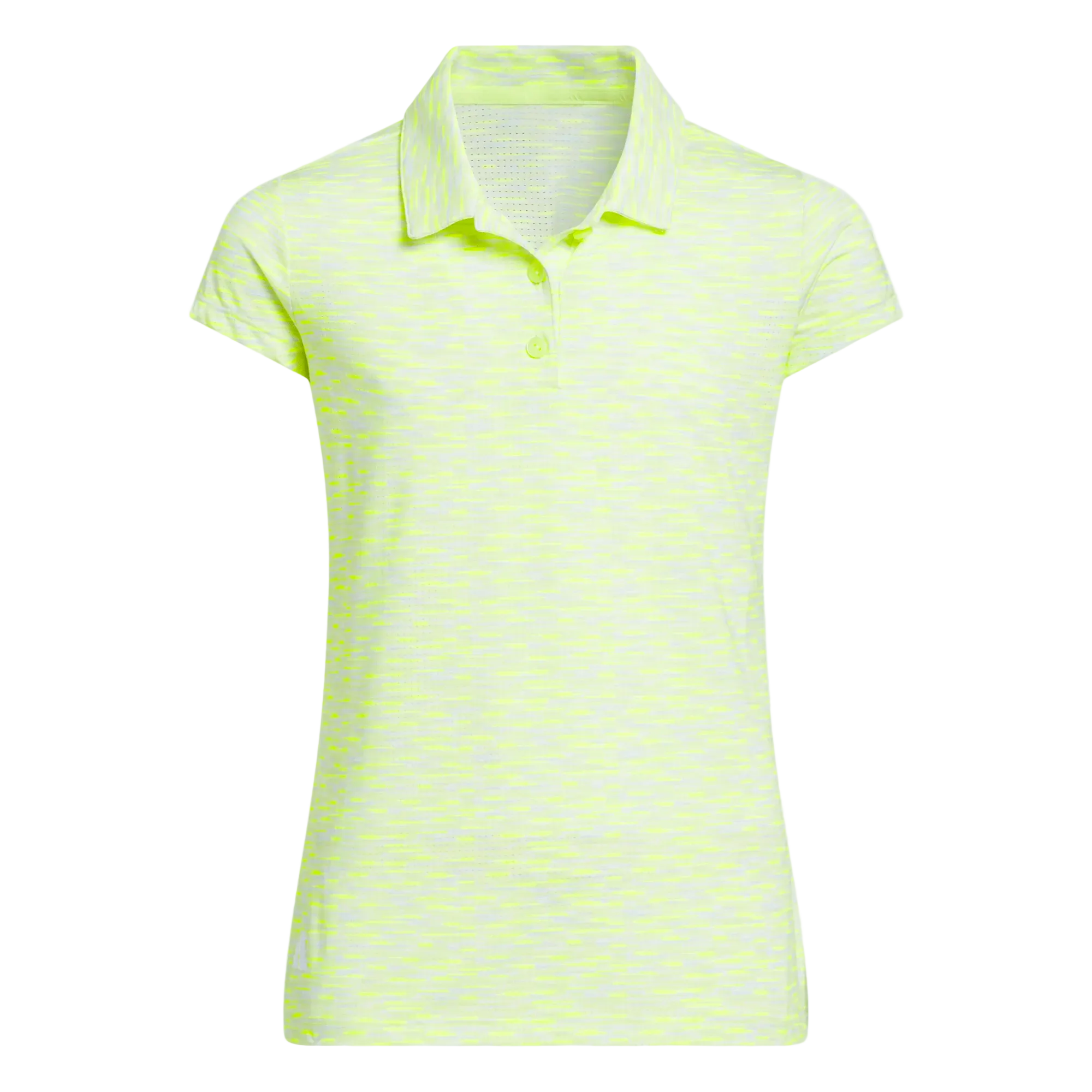Polo imprimé en maille Climacool pour fille Adidas - vert