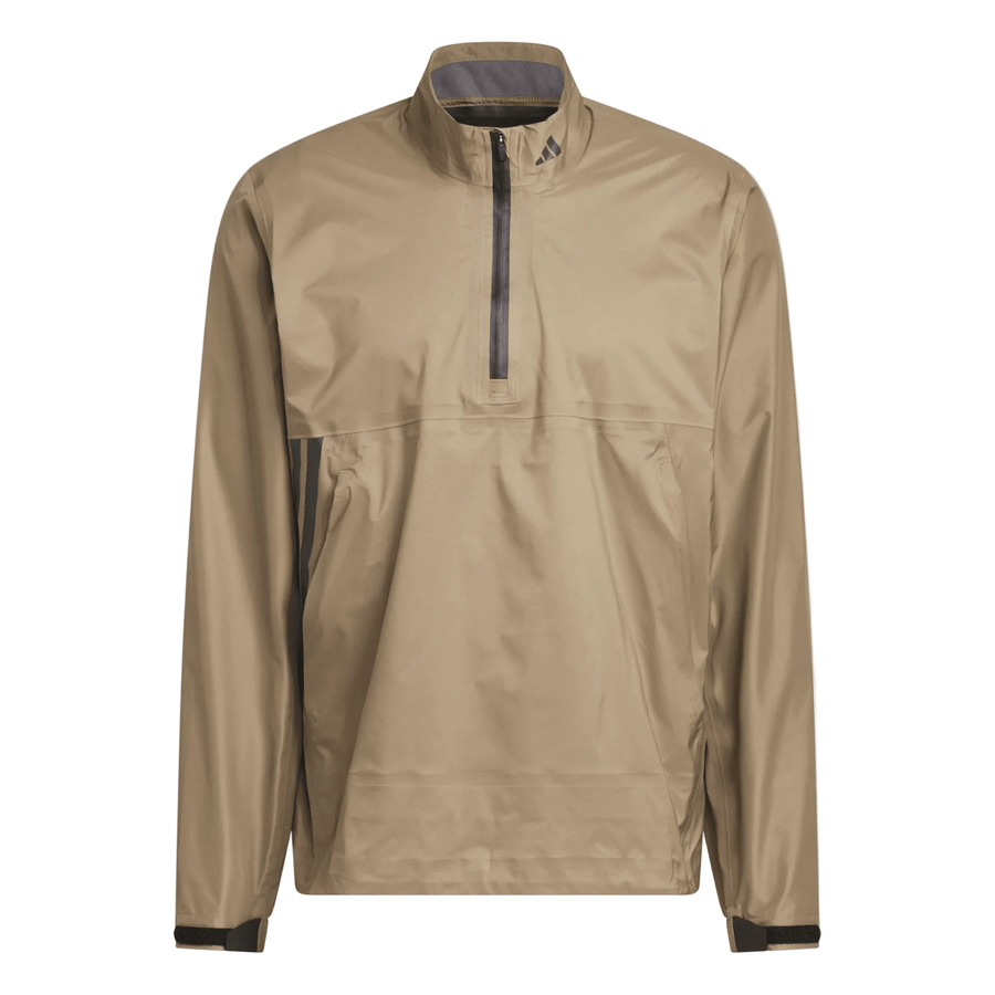 Adidas Ultimate365 Tour CLIMAPROOF+ Half-Zip Jacket - Khaki