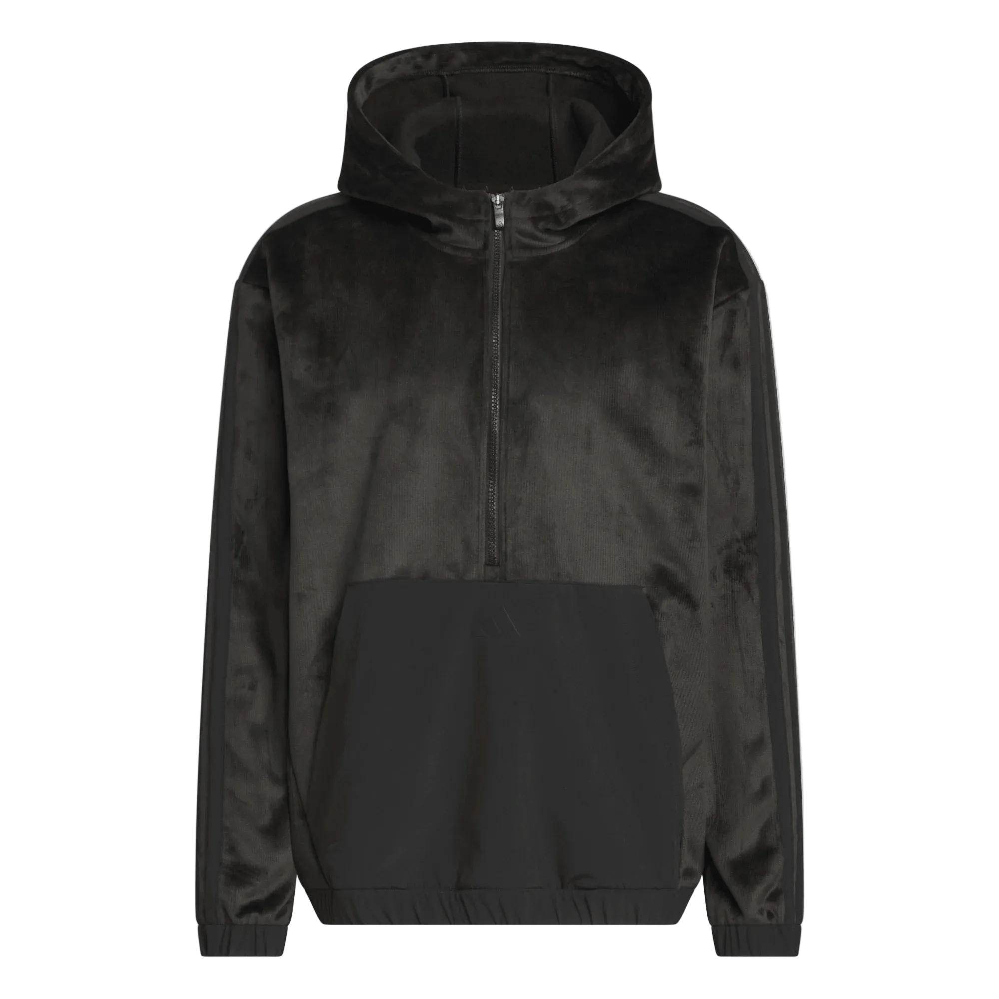 Adidas Beyond The Course Cozy Half-Zip Loose Fit Hoodie - Black