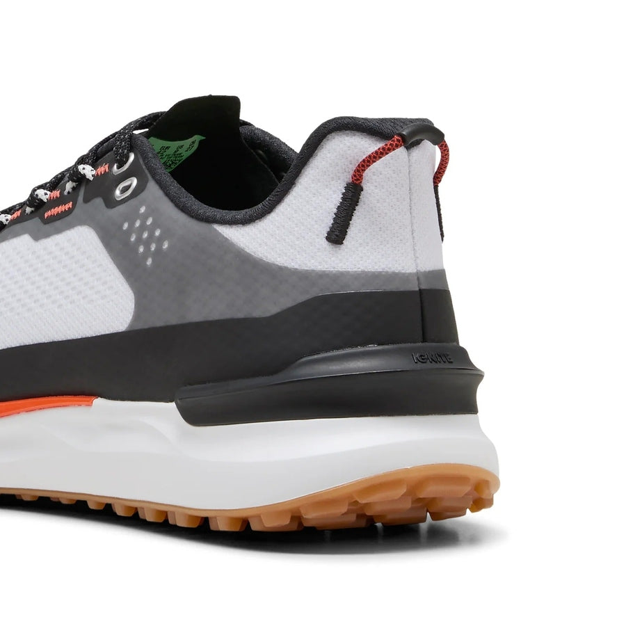 Puma Ignite Elevate X Spikeless Golf Shoes - White/Black