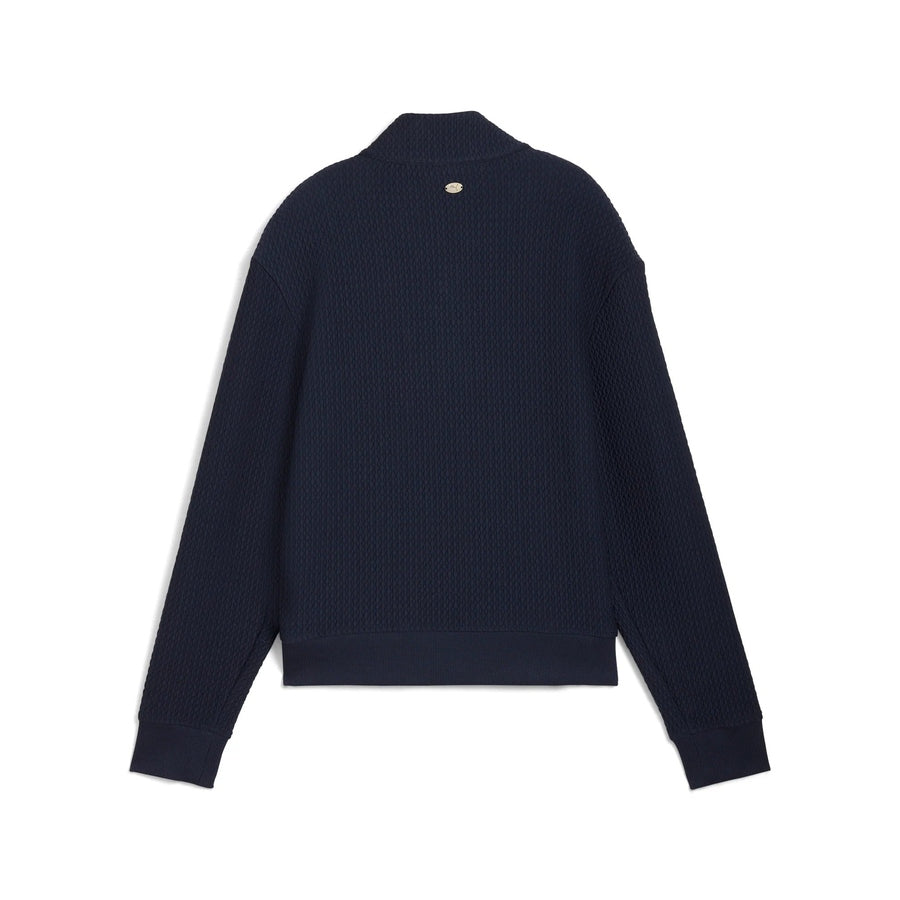 Puma Ladies Boulder 1/2 Snap Pullover - Deep Navy