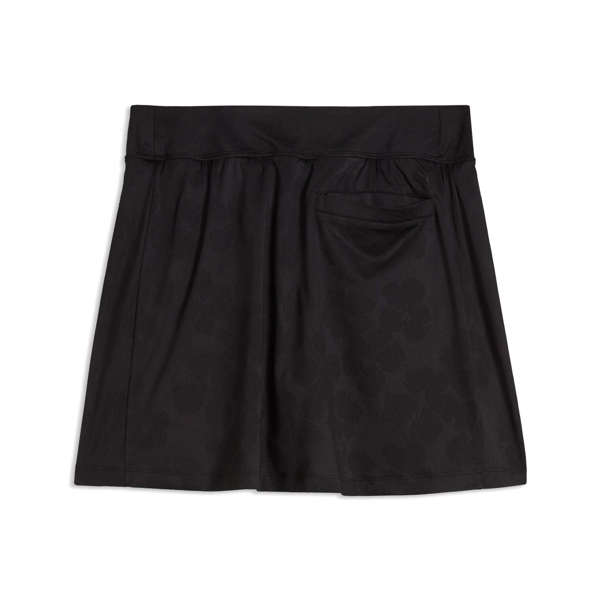 Puma Ladies Lana Floral Lace Jacquard 16" Golf Skirt - Black