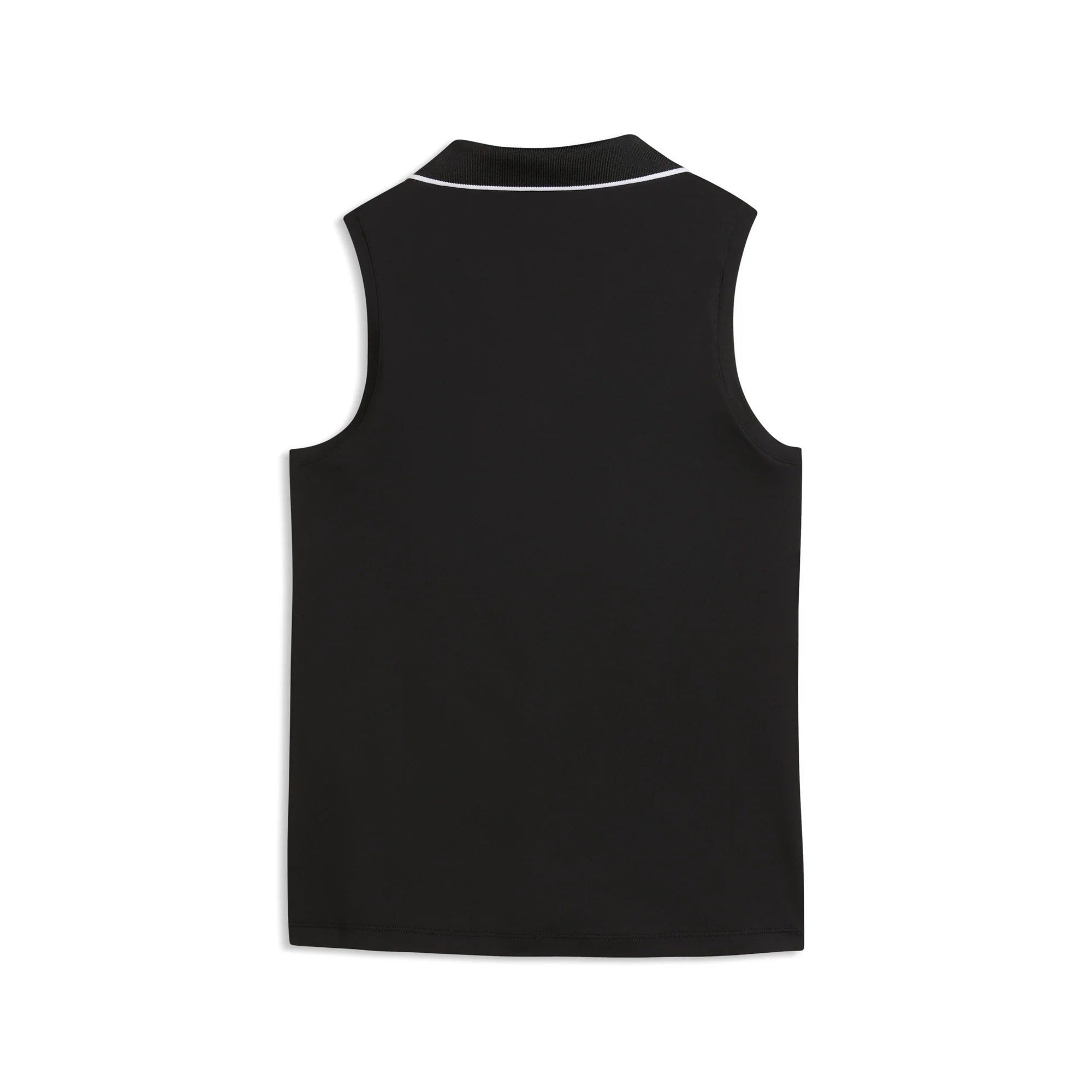 Puma Ladies CLOUDSPUN Essential Sleeveless Golf Polo - Black