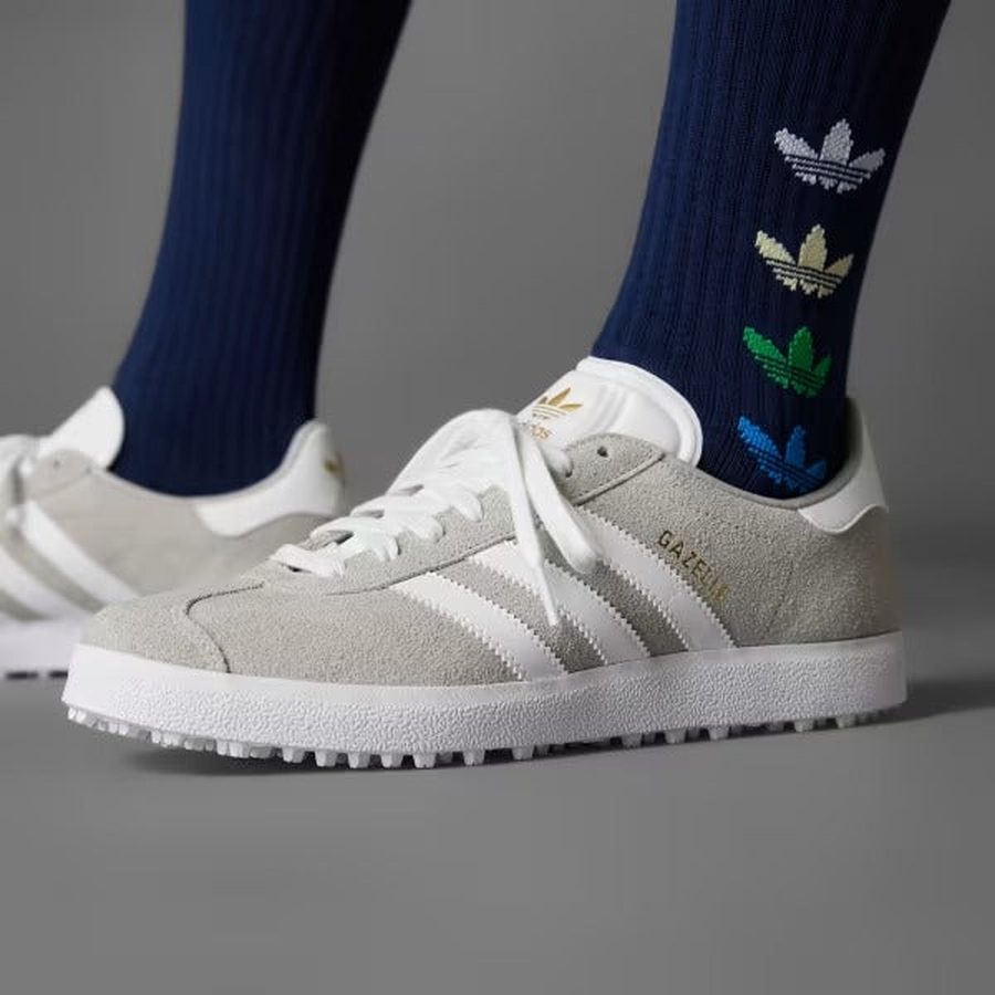 Adidas Gazelle Spikeless Golf Shoes - Grey