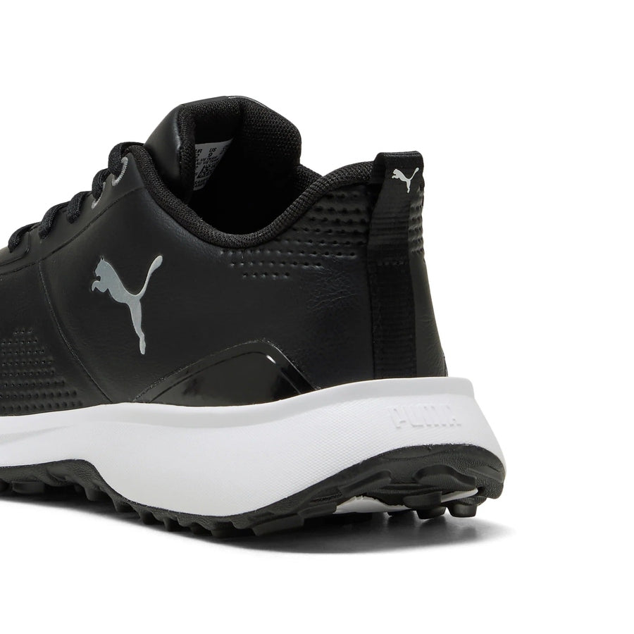 Puma Fusion Grip 6 Evo Spikeless Golf Shoes - Black/Silver
