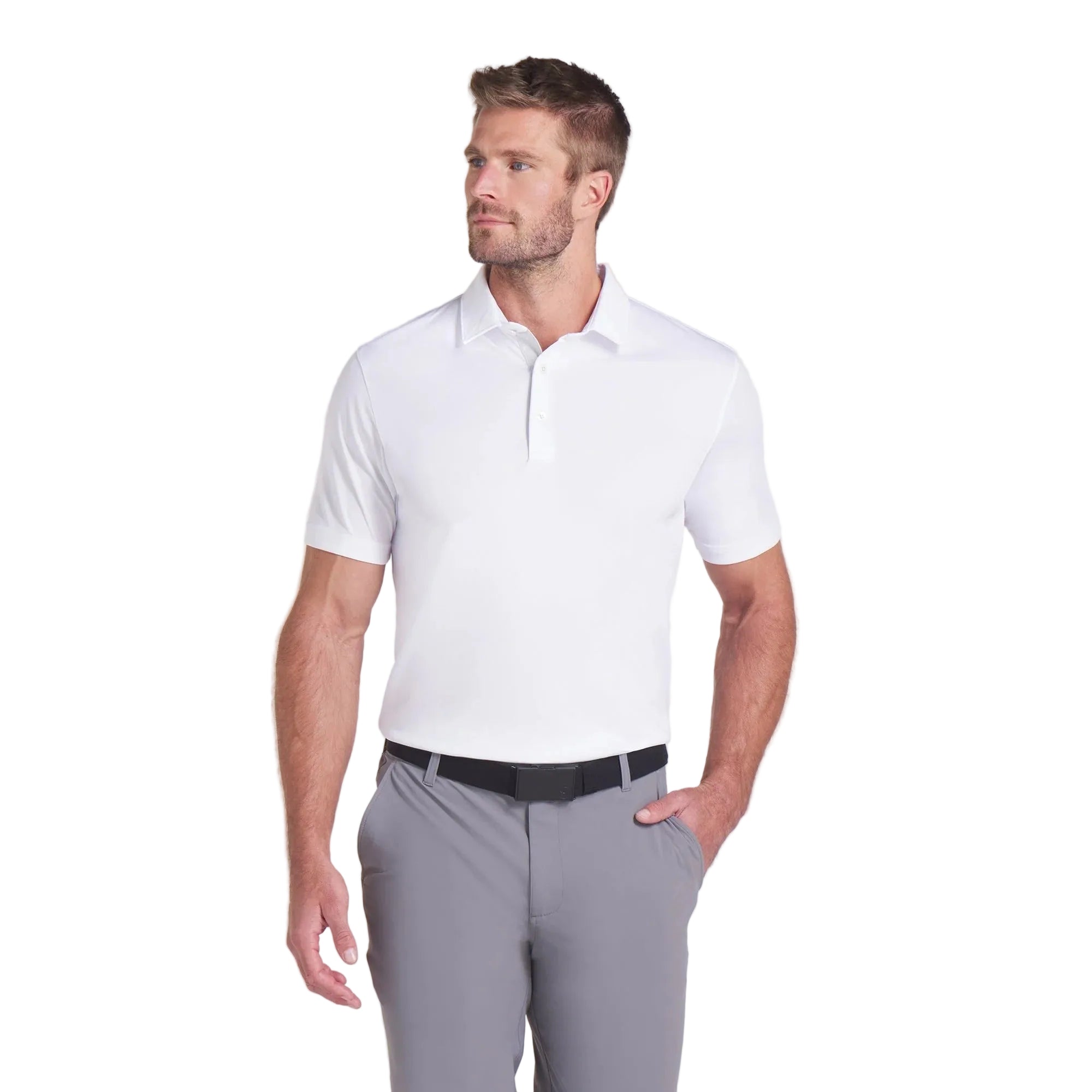 Puma Pure 2.0 Golf Polo - White