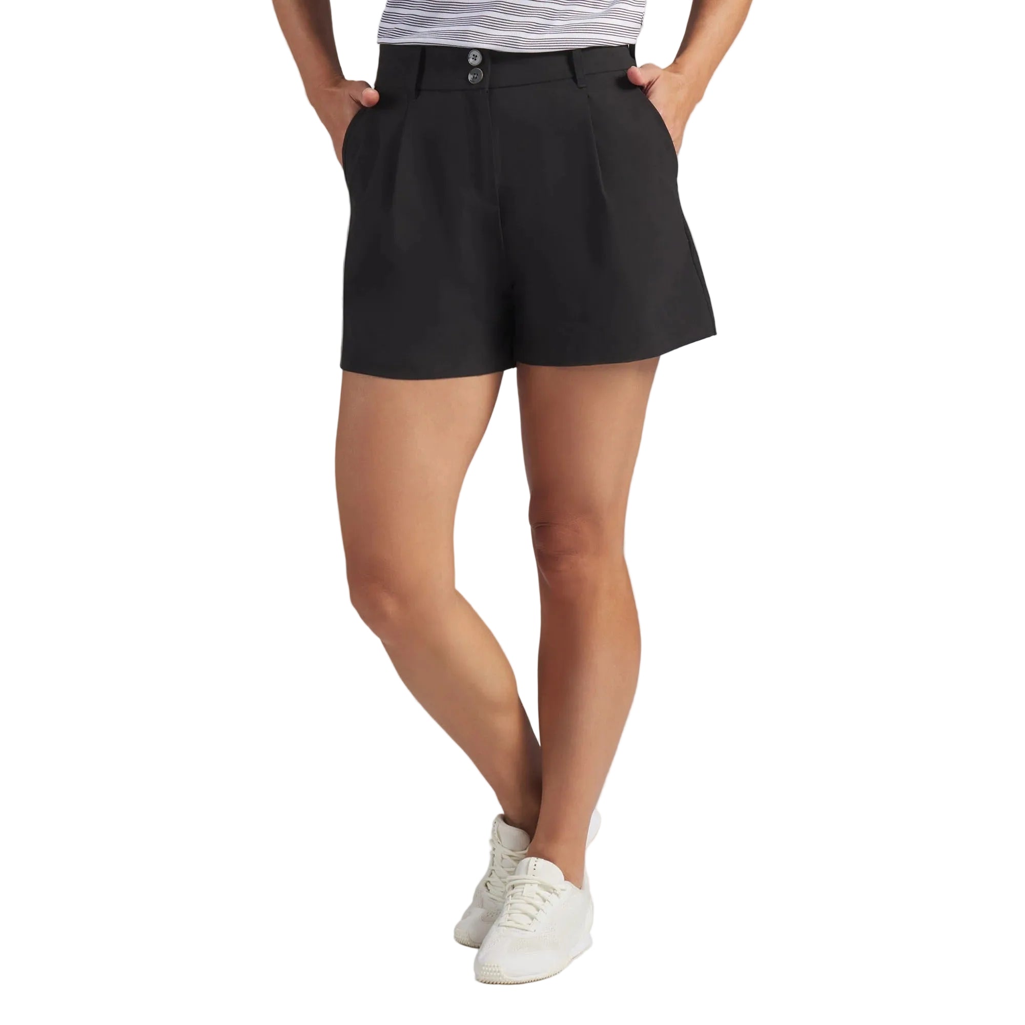 Puma Ladies Avant Trouser Golf Shorts - Black