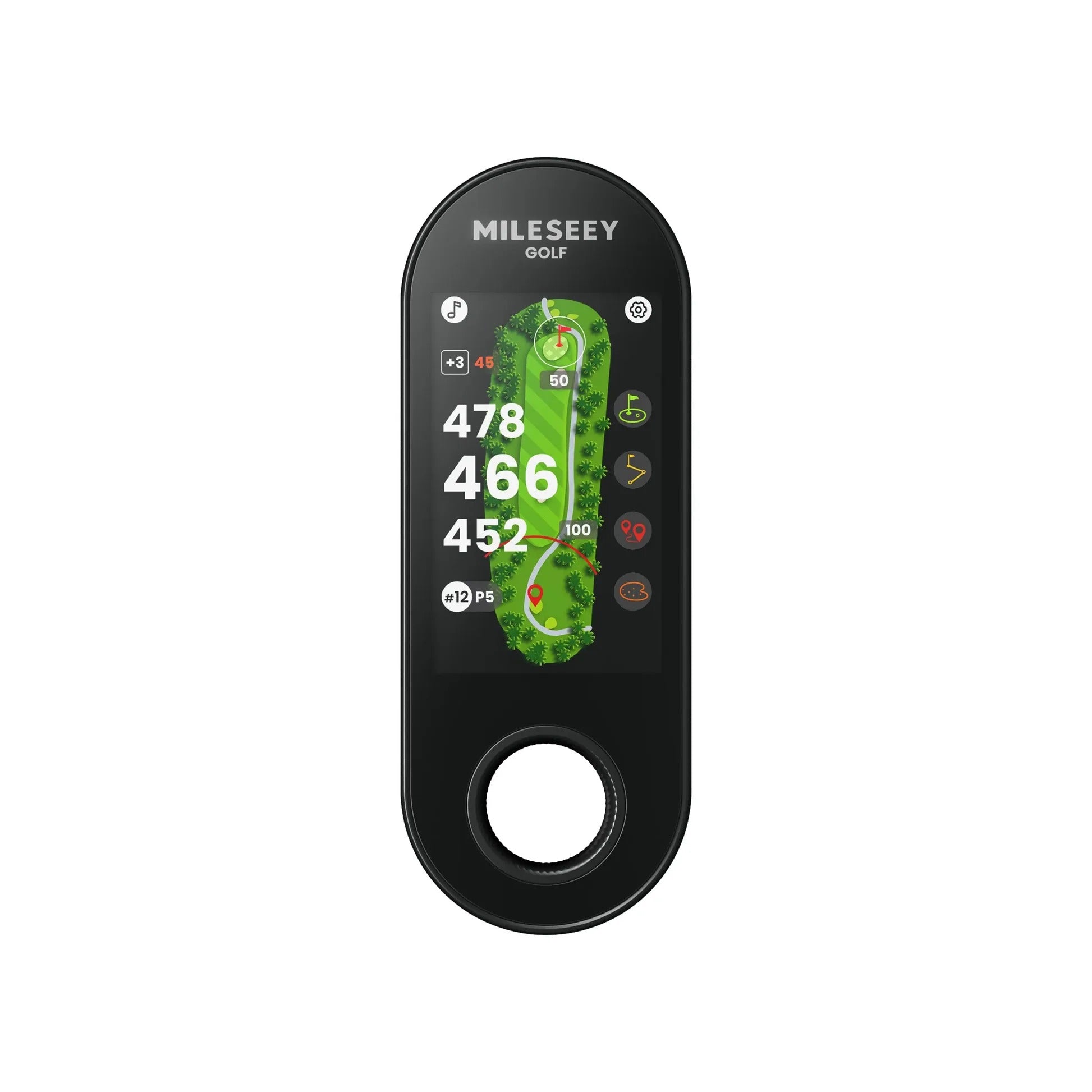 MILESEEY GeneSonic Pro Detachable Golf GPS Speaker