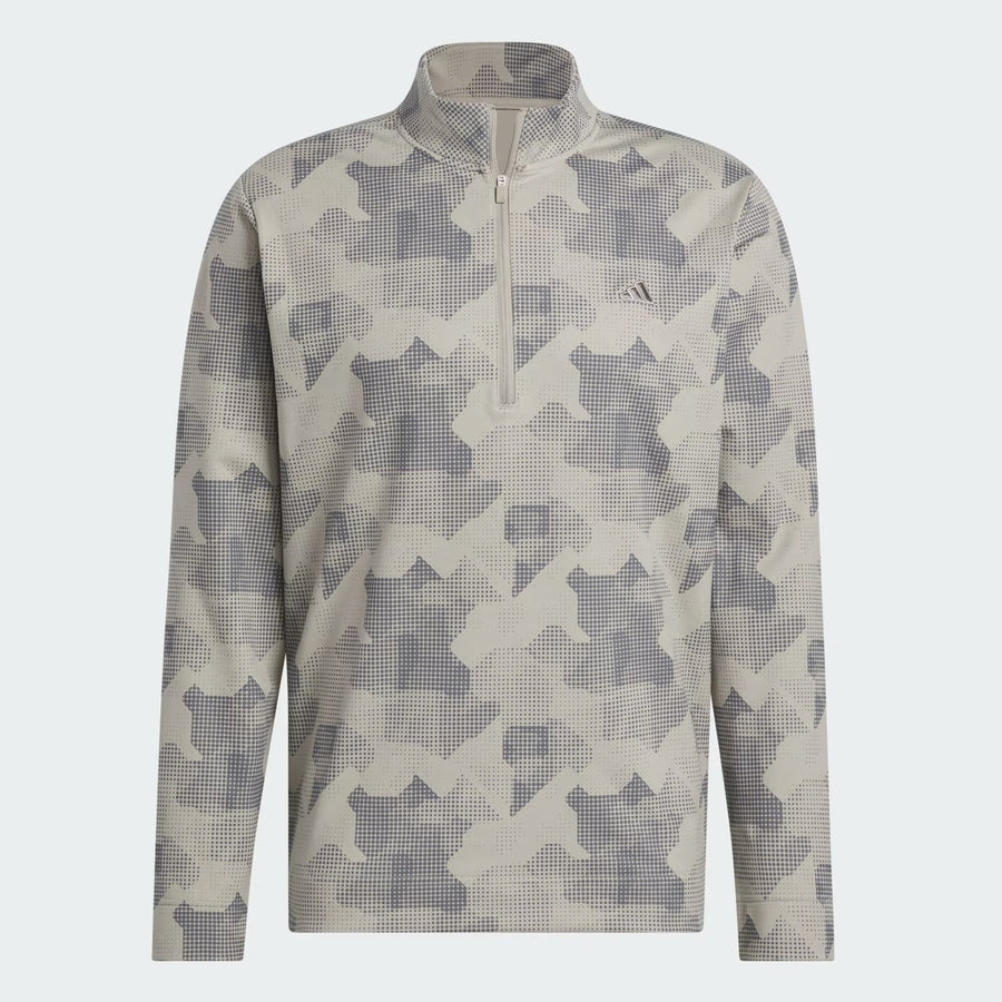 Adidas Go-To Printed Quarter Zip Pullover