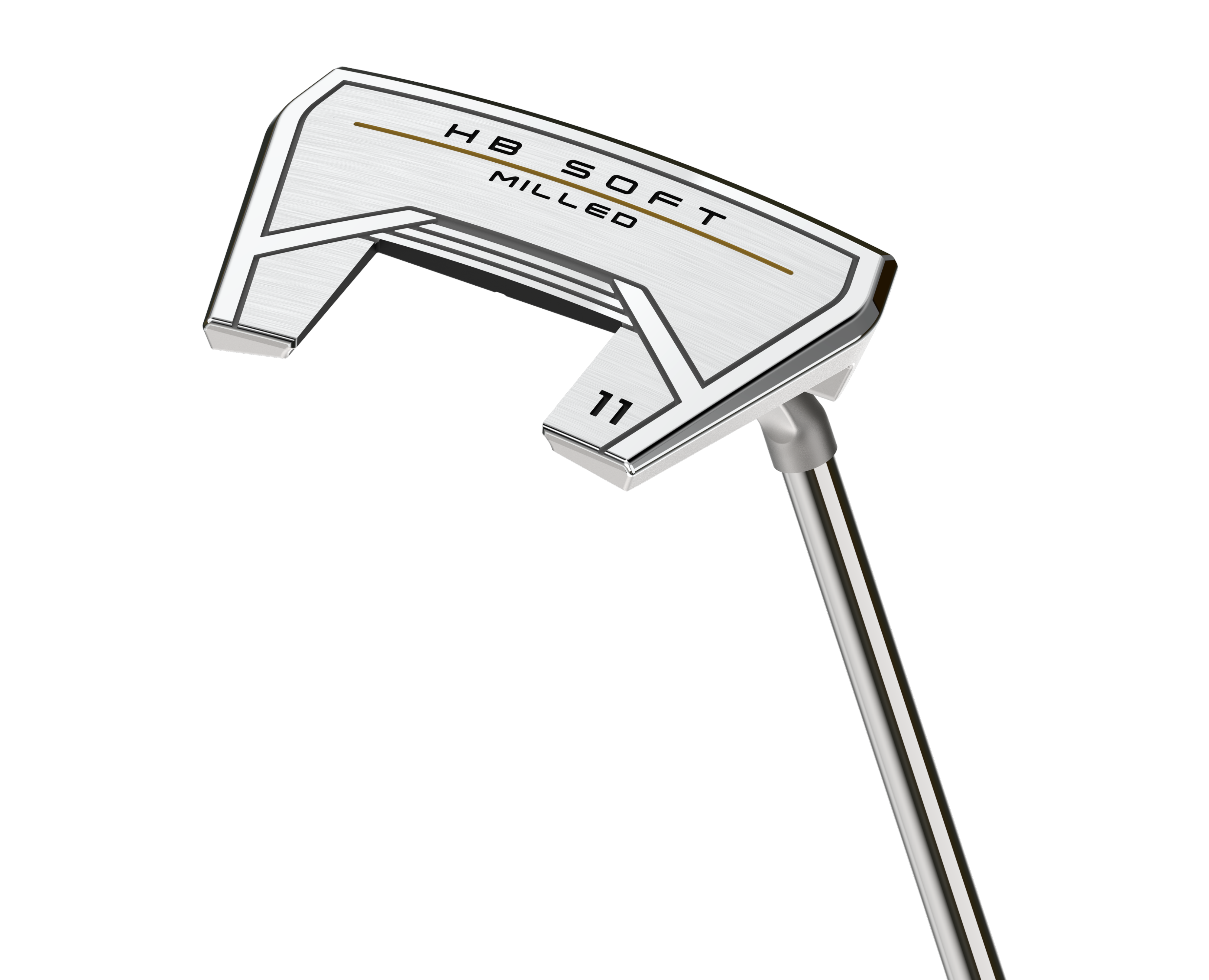 Cleveland HB Soft Milled #11 Slant Neck Steel Shaft Putter