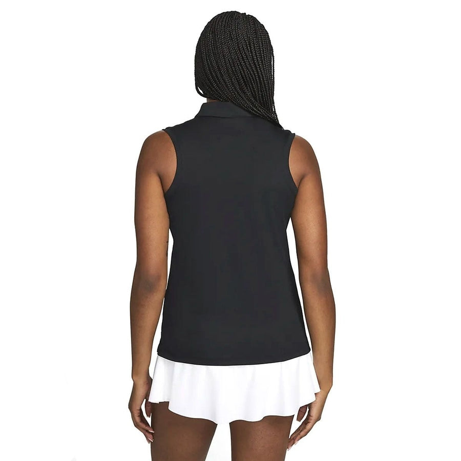 Nike Ladies Dri-FIT Victory Sleeveless Solid Golf Polo
