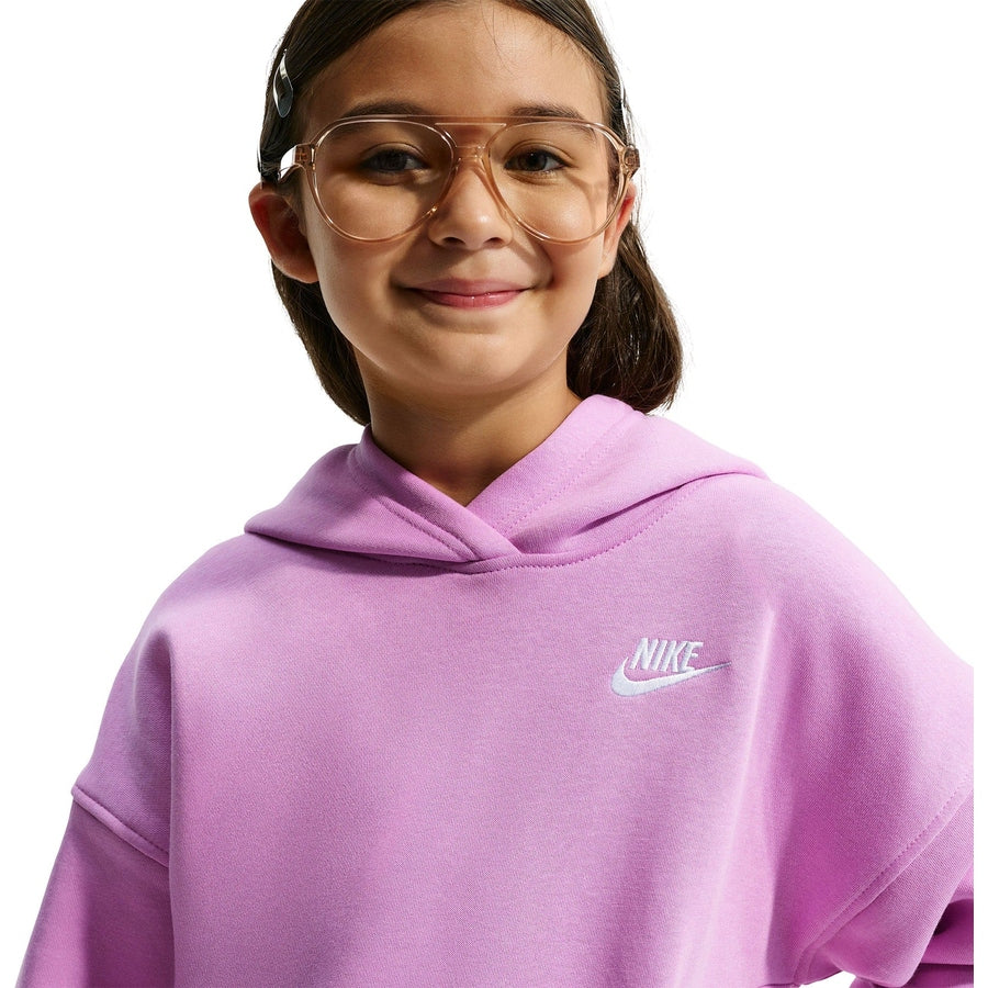 Nike Sportswear Club Fleece sweat à capuche oversize pour fille