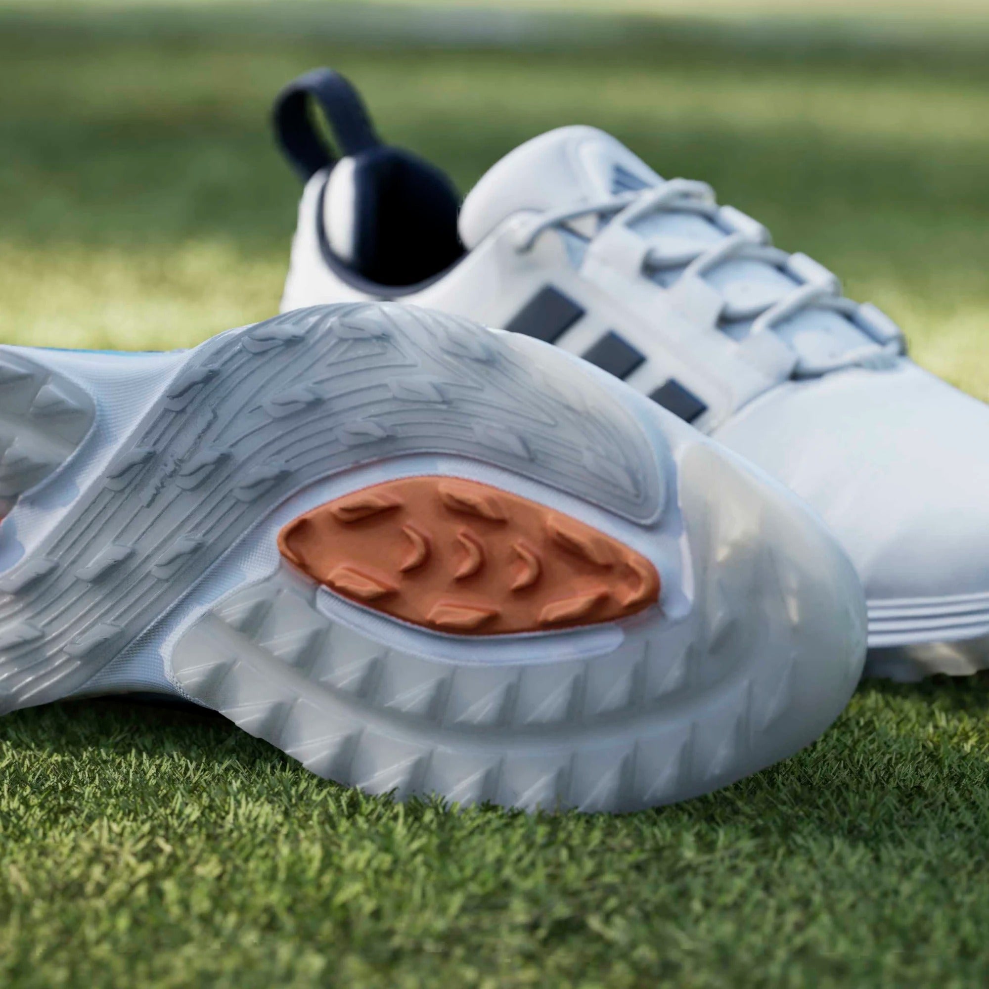 Adidas Adipower 26 Spikeless Golf Shoes - White/Navy