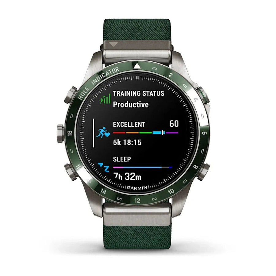 Garmin MARQ® Golfer Gen 2 montre connectée de golf de luxe 46 mm