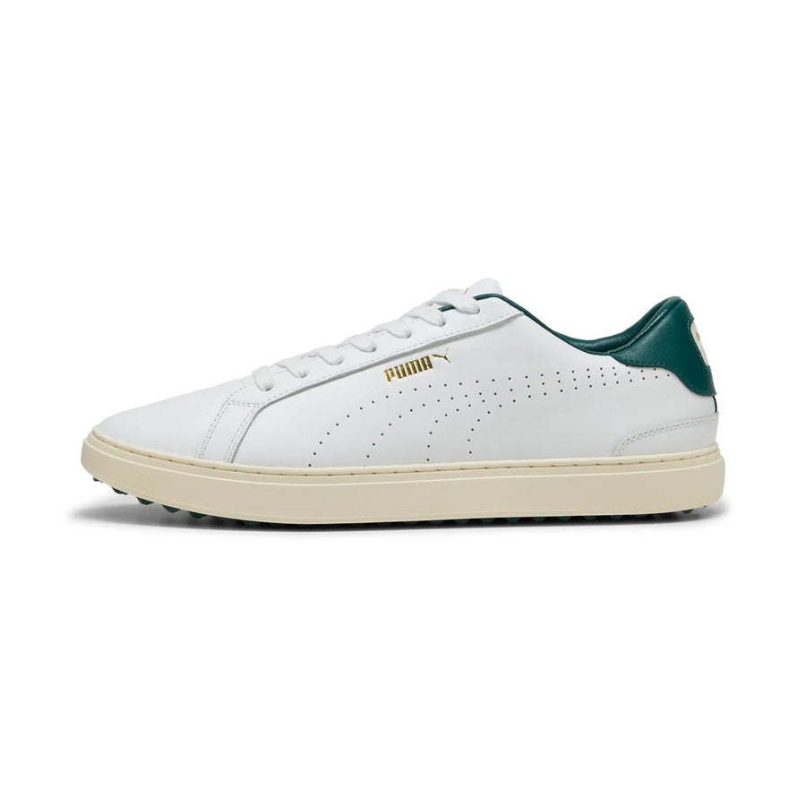 Puma Classic G Spikeless Golf Shoes - White/Green