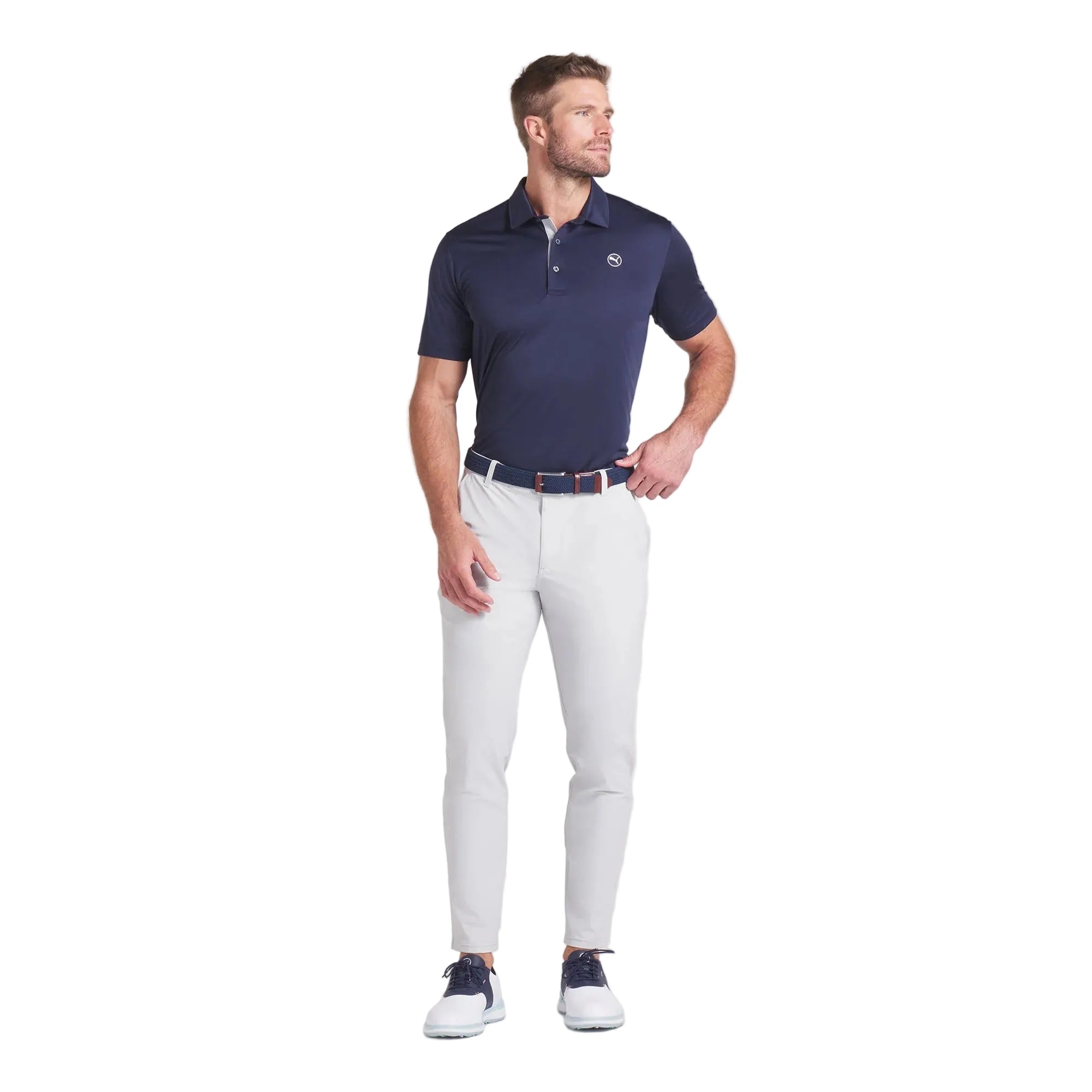 Puma Pure 2.0 LC Golf Polo - Navy
