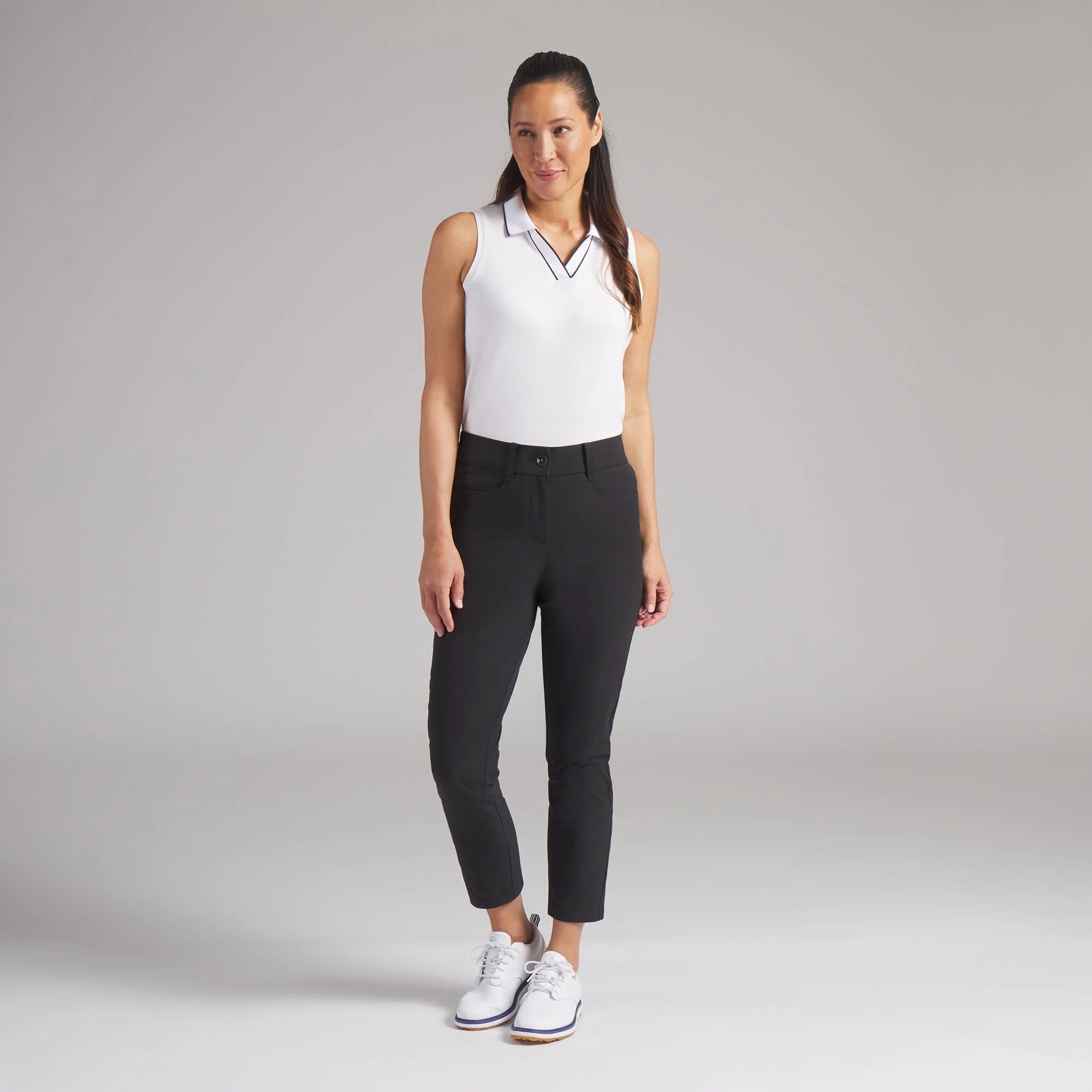 Puma Ladies Avant Slim Golf Pants - Black