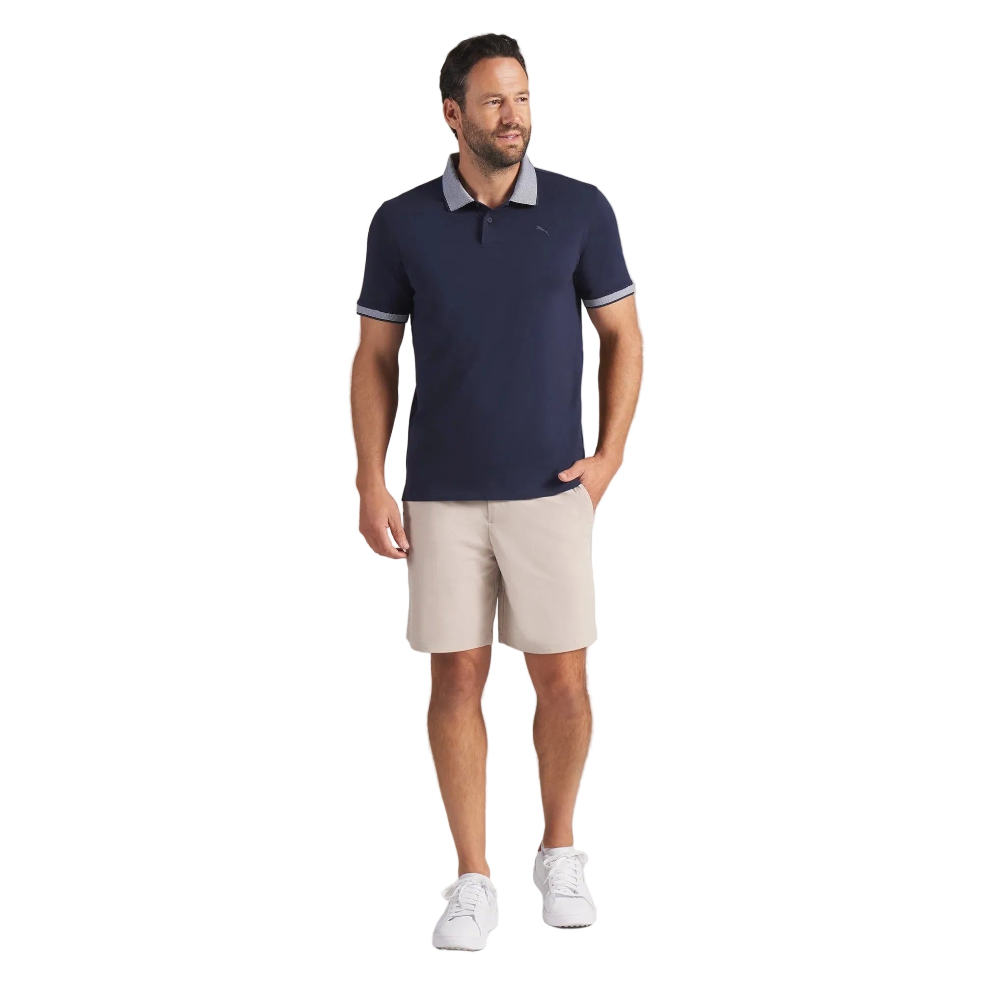 Puma Modalon Crafted LC Golf Polo - Navy