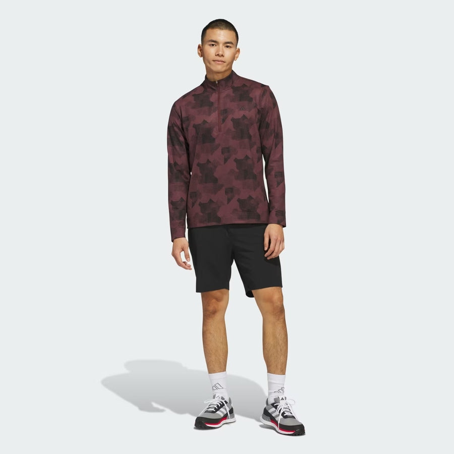 Adidas Go-To Printed Quarter Zip Pullover
