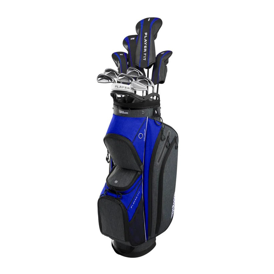 Wilson PlayerFit Complete Steel Package Set with Cart Bag