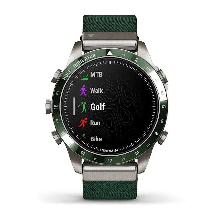 Garmin MARQ® Golfer Gen 2 montre connectée de golf de luxe 46 mm