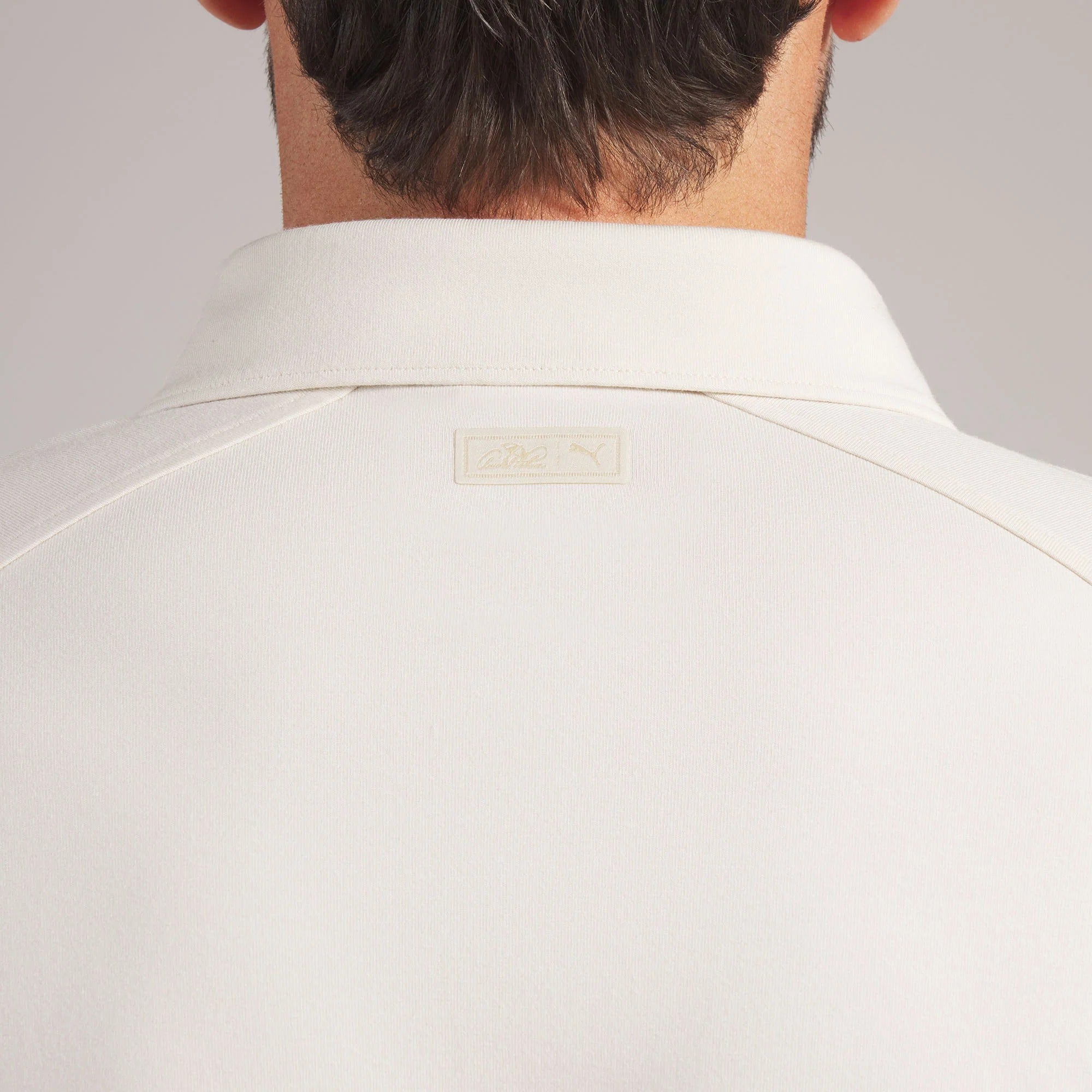 Puma x AP Modalon Umbrella Golf Polo - Off White