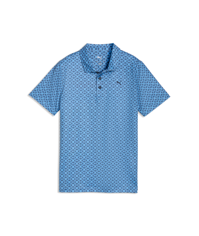 Puma Junior Boys Mattr Scallop Golf Polo