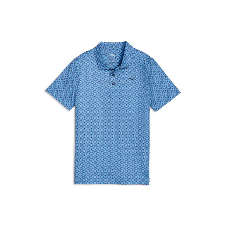Puma Junior Boys Mattr Scallop Golf Polo