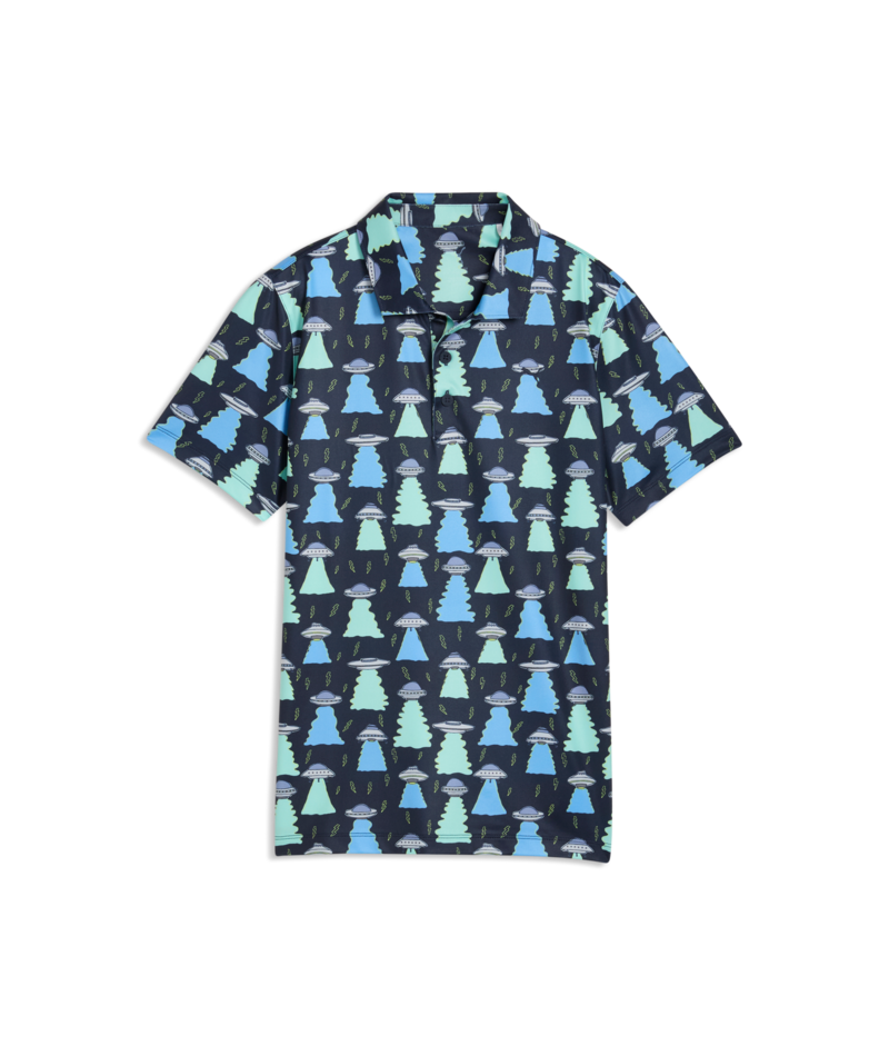 Puma Junior Boys Mattr UFO Golf Polo