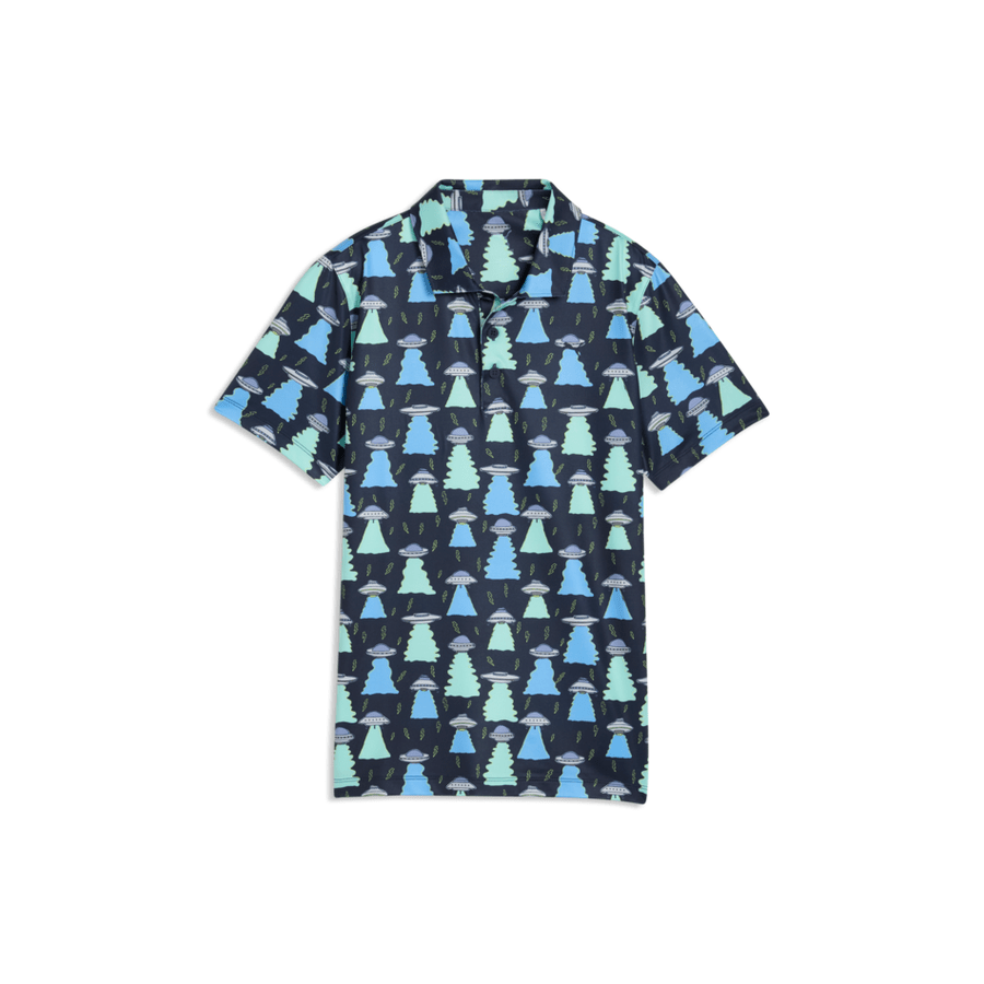 Puma Junior Boys Mattr UFO Golf Polo