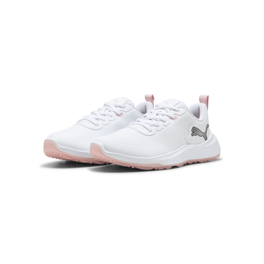 Puma Juniors Gruve Sport Junior Spikeless Golf Shoes - White