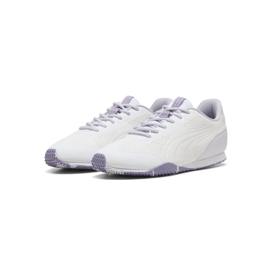 Puma Ladies Monolite 2 Spikeless Golf Shoes - White/Lilac
