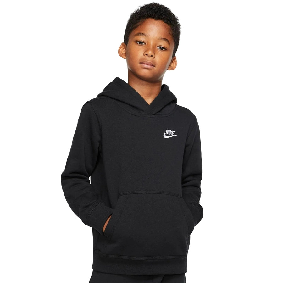 Sweat à capuche à enfiler Nike Sportswear Club pour garçon - Noir