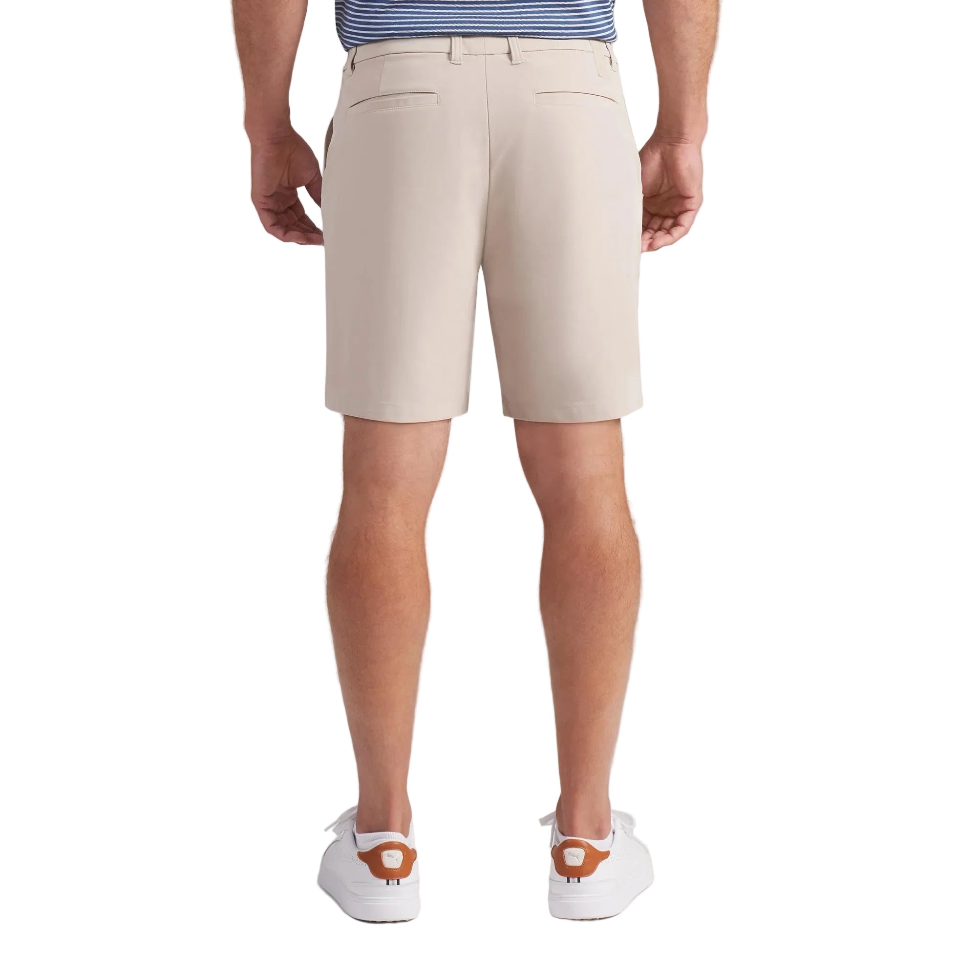 Puma 101 Premier 8" Golf Shorts - Beige