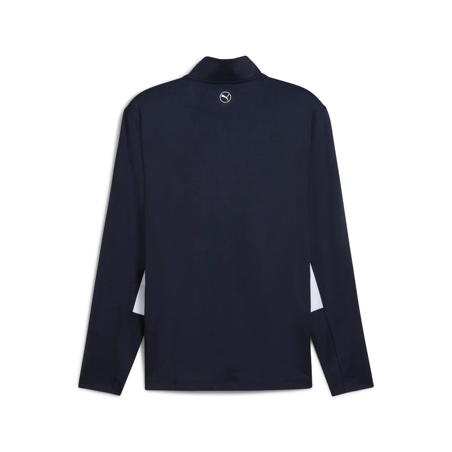 Puma Pure 2.0 1/4 Zip Golf Pullover - Navy