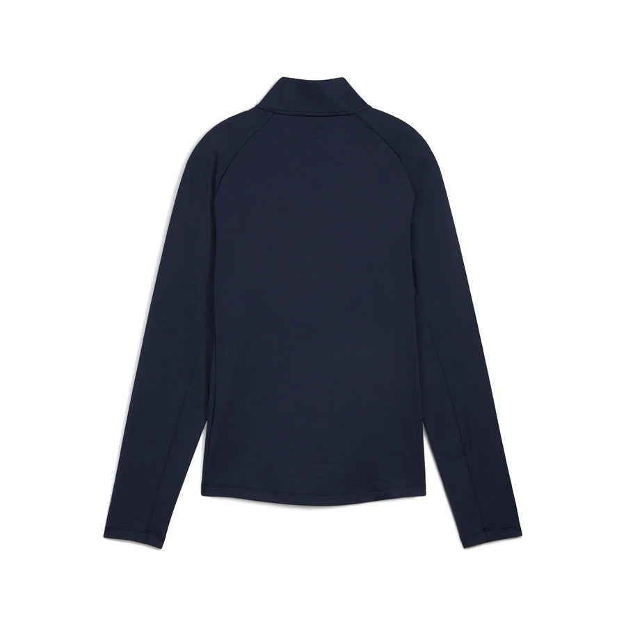 Puma Ladies Pure 2.0 1/4 Zip Pullover - Navy