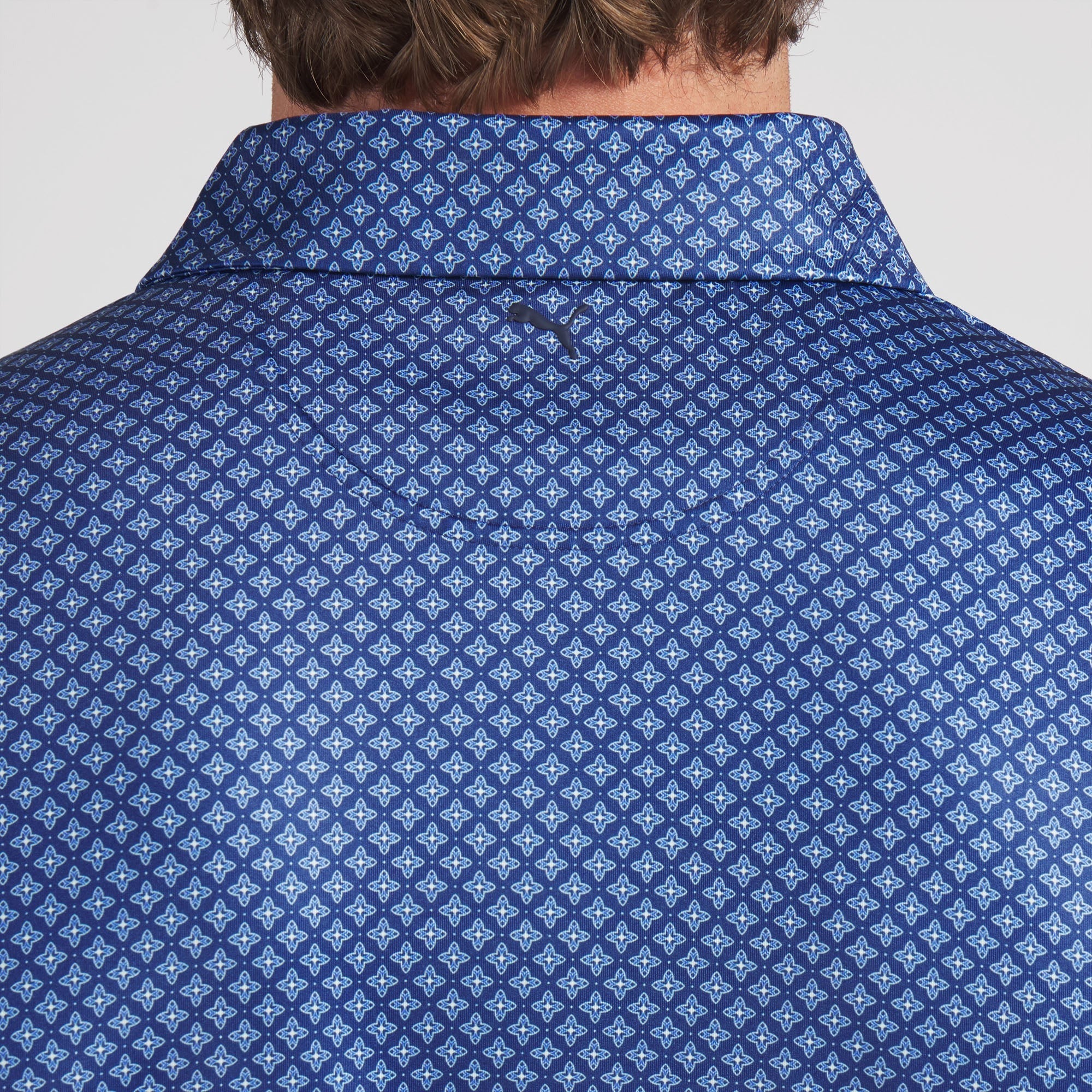 Puma MATTR Clover BN Golf Polo - Blue