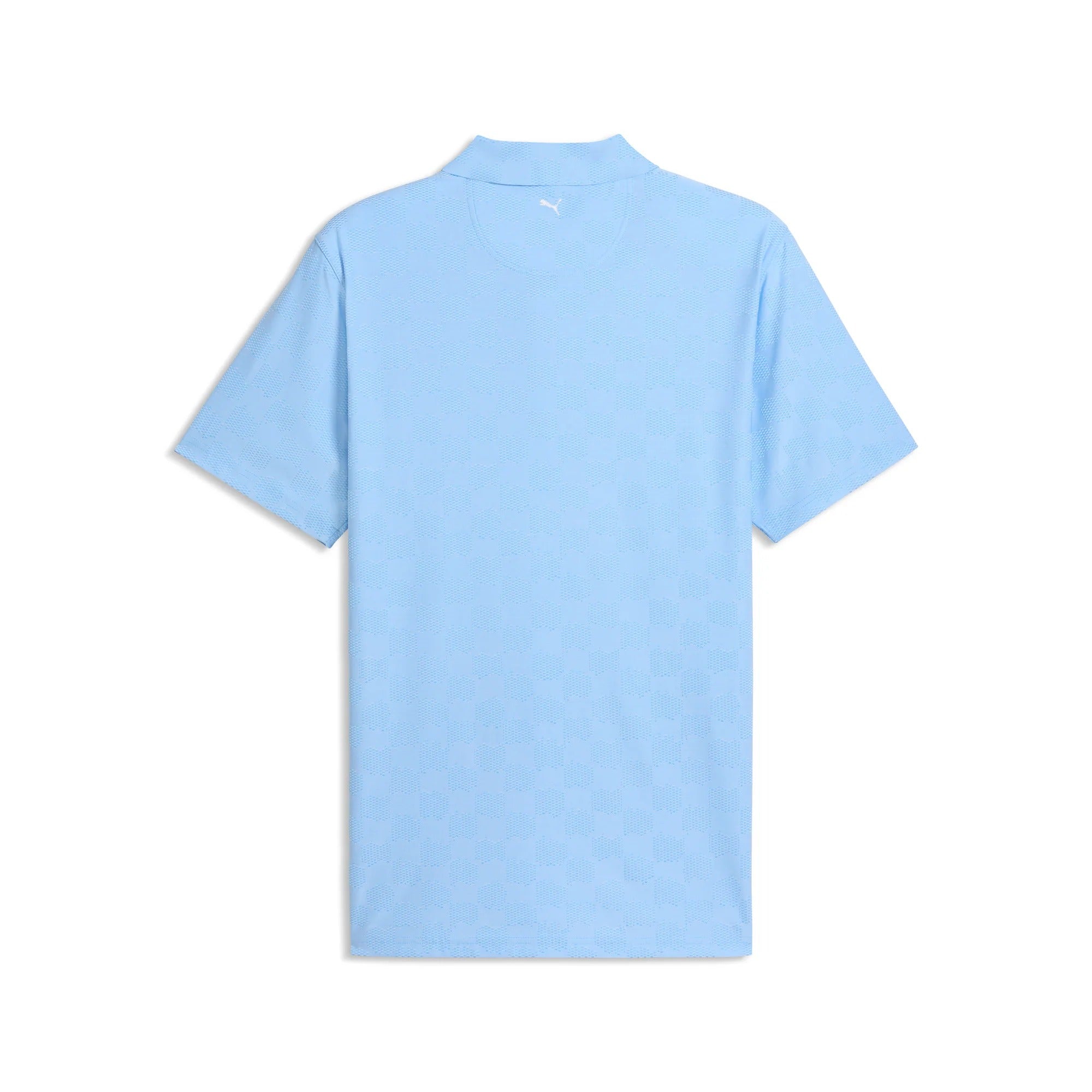 Puma MATTR Check Jacquard BN Golf Polo - Blue