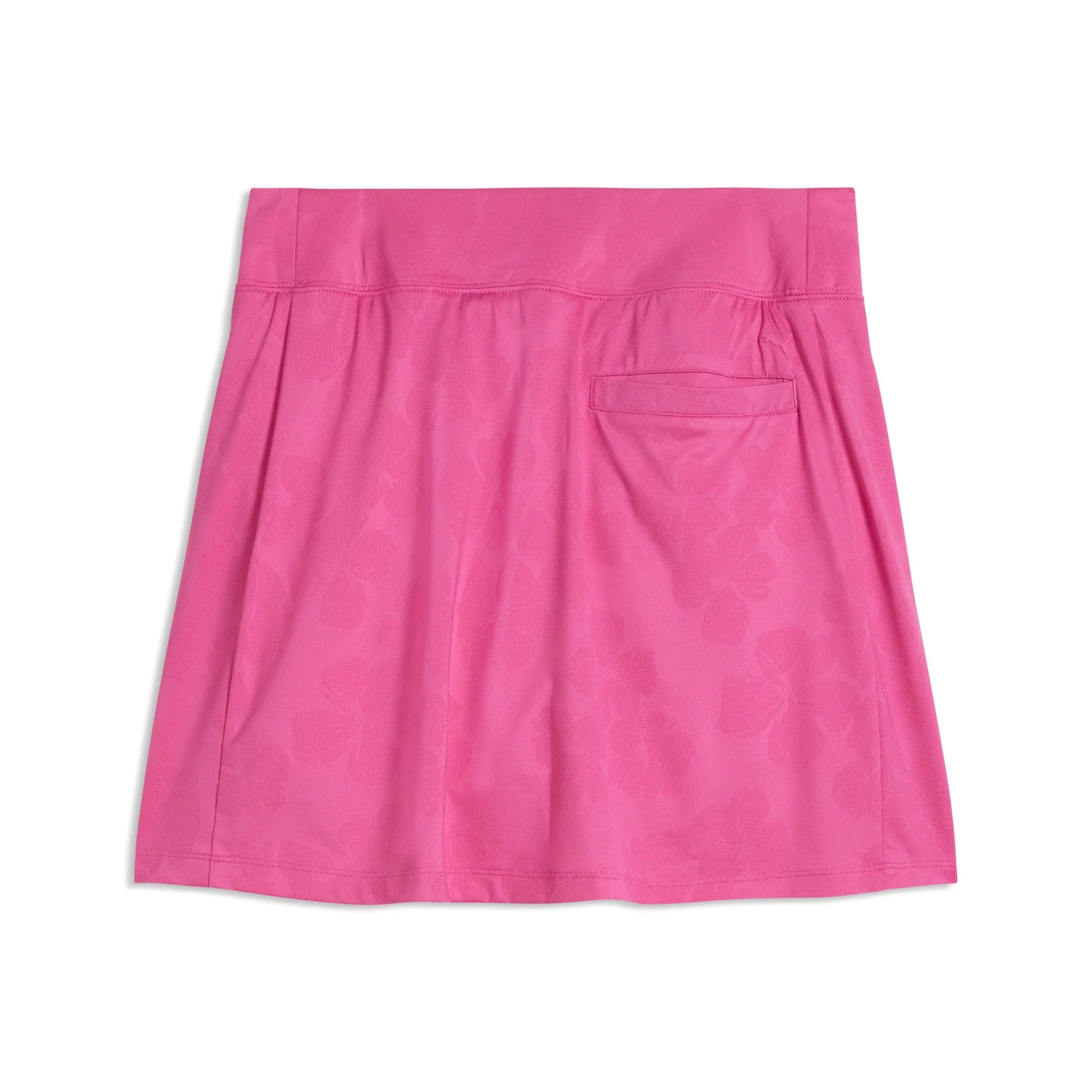 Puma Ladies Lana Floral Lace Jacquard 16" Golf Skirt - Pink