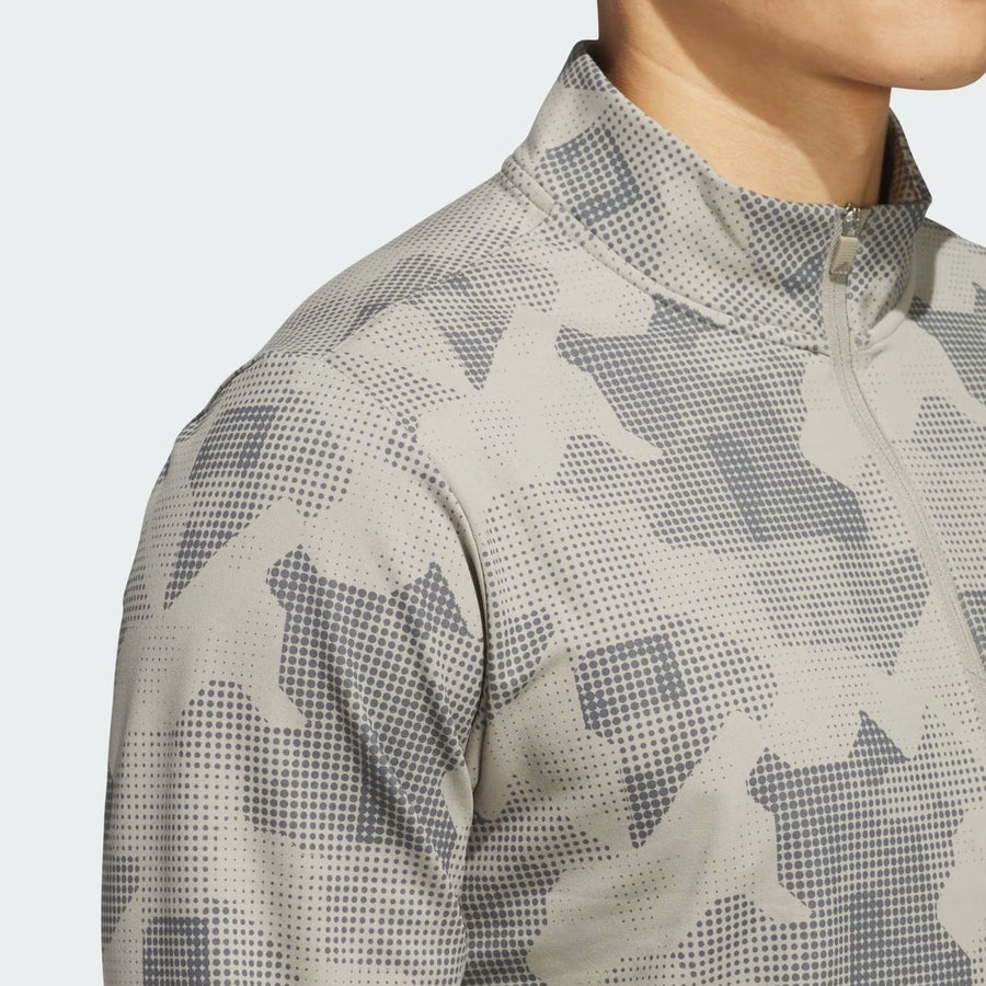 Adidas Go-To Printed Quarter Zip Pullover